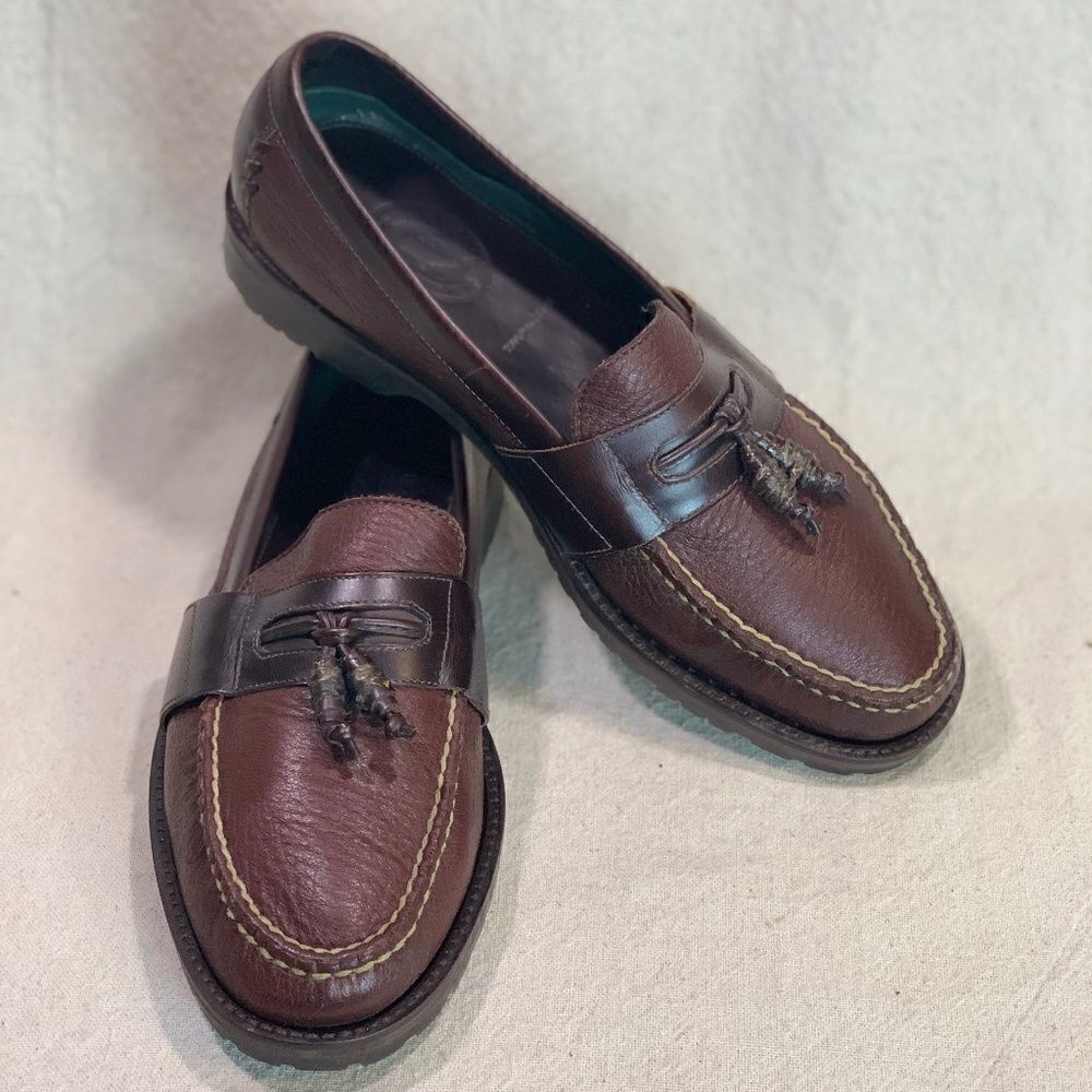 H.S. Trask Tassel Loafers Mens Size 9.5M - Picture 5 of 16